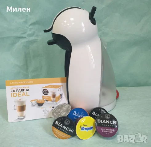 Кафемашина с гаранция 1 година Delonghi NESCAFÉ® система Dolce gusto Piccolo.W, снимка 6 - Кафемашини - 56155670