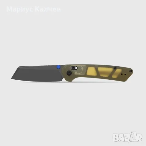 Ултра лек /титан/ стъваем нож Kizer Madrac CL AirTi. ЧИСТО НОВ - модел октомври 2026г.