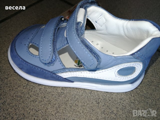 Бебешки обувки от естествена кожа, много удобни, еластични, ортопедични. Подходящи за прохождане. , снимка 4 - Детски обувки - 36786325