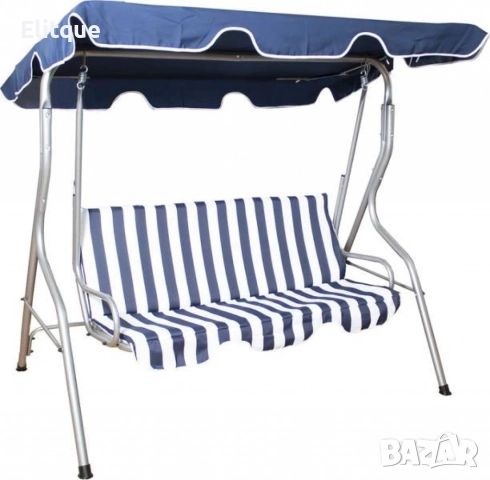 Триместна градинска люлка 110x172xH155 cm, снимка 2 - Други стоки за дома - 52855360