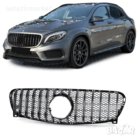 Решетка за Mercedes GLA X156 2013 – 2018 тип GT хром