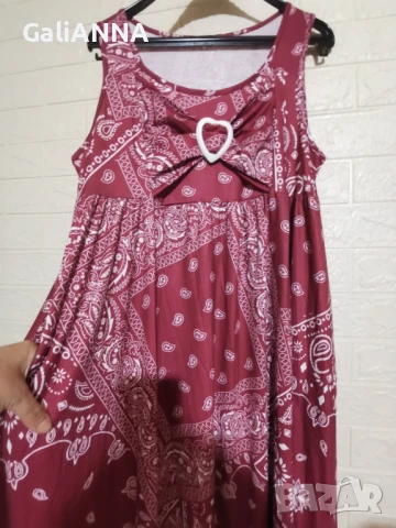 СТРАХОТНА ЛЯТНА РОКЛЯ 2XL, снимка 2 - Рокли - 50803280