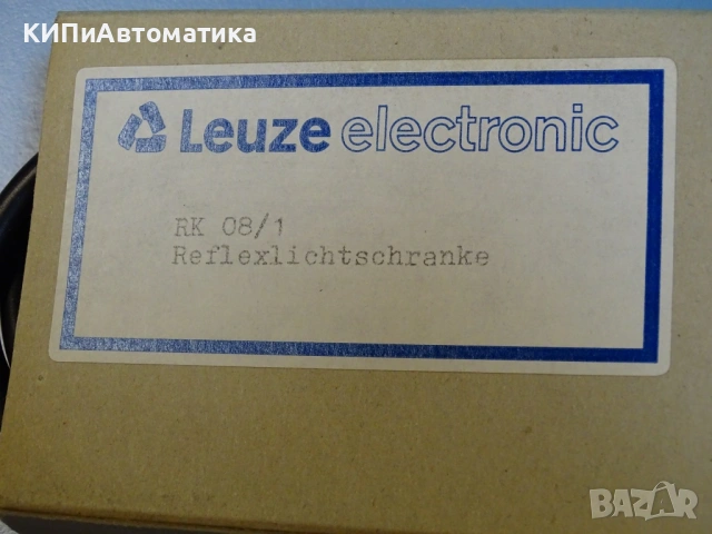 сензор фотоелектрически Leuze RK 08/1 photoelectric reflex sensor 5.5V, снимка 7 - Резервни части за машини - 54205819