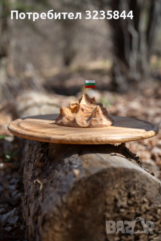 Дървено плато за сервиране, снимка 6 - Прибори за хранене, готвене и сервиране - 54366119