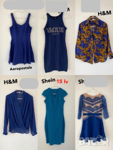 рокли Zara H&M Bershka Shein, снимка 14 - Рокли - 38138297