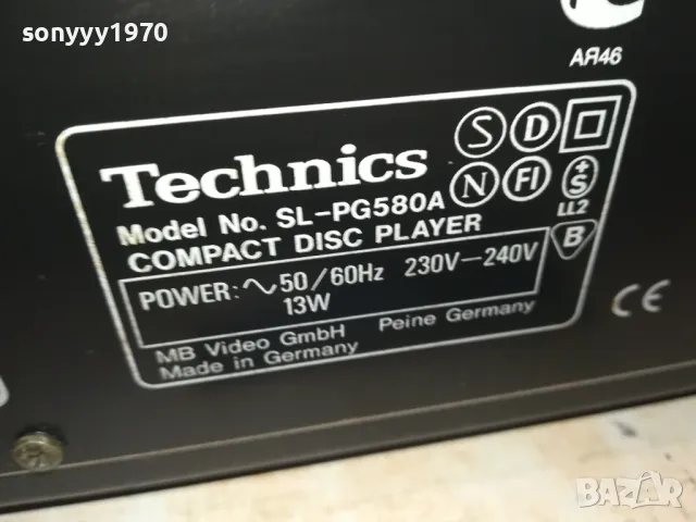 TECHNICS SL-PG580A CD PLAYER 0411241553, снимка 7 - Ресийвъри, усилватели, смесителни пултове - 47837163