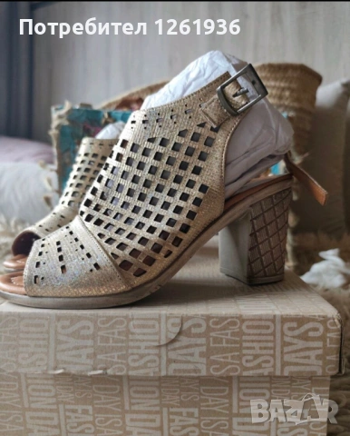 Дамски сандали, неразличими от нови 36 номер 