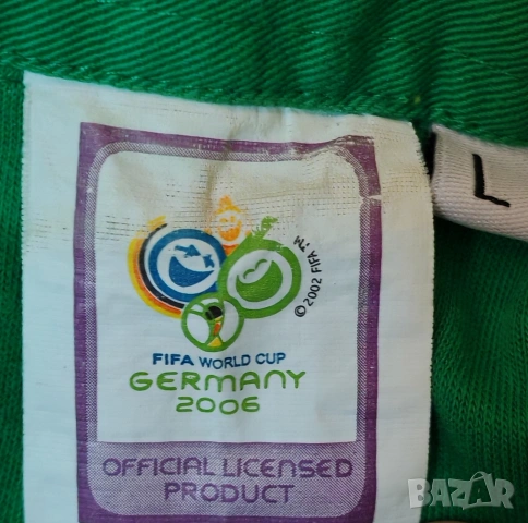 Спортна тениска и шапка Бразилия от световното първенство по футбол Германия 2006. , снимка 2 - Спортни дрехи, екипи - 53025373