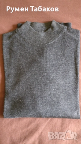 Ново, сиво мъжко поло