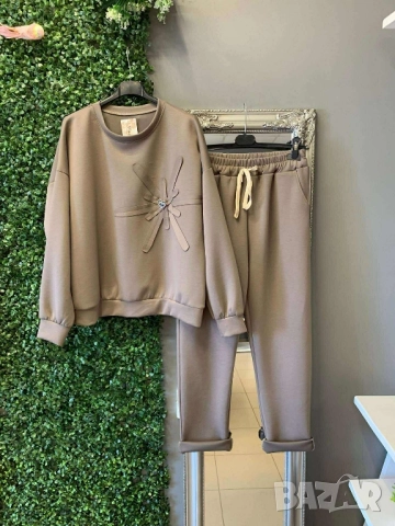 дамски комплект блуза и панр