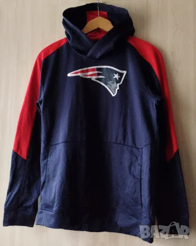 NFL / New England Patriots - суичър с каулка, снимка 2 - Суичъри - 56273698