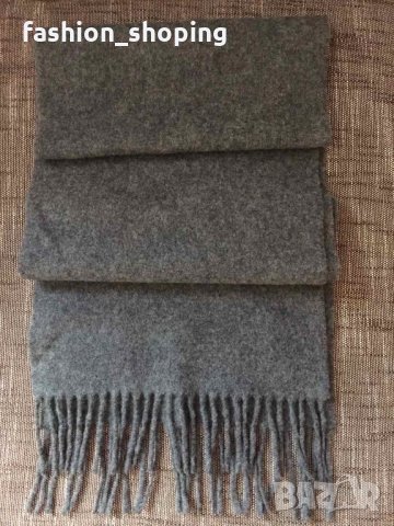 Мъжки шал Johnstons of Elgin, агнешка вълна, снимка 4 - Шалове - 35219329