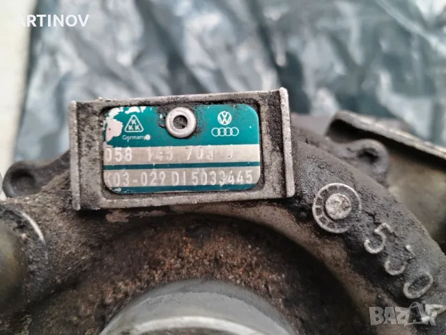 Турбо К03-29 за 1.8т надлъжен мотор и масловод 