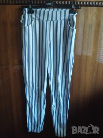 Дамски Панталон моряшко райе , снимка 2 - Панталони - 49274859