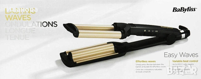 Ретро преса Babyliss , снимка 3 - Преси за коса - 54325060