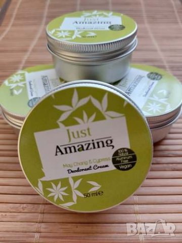 Just Amazing 100% натурален крем-дезодорант, снимка 3 - Дезодоранти - 39776060