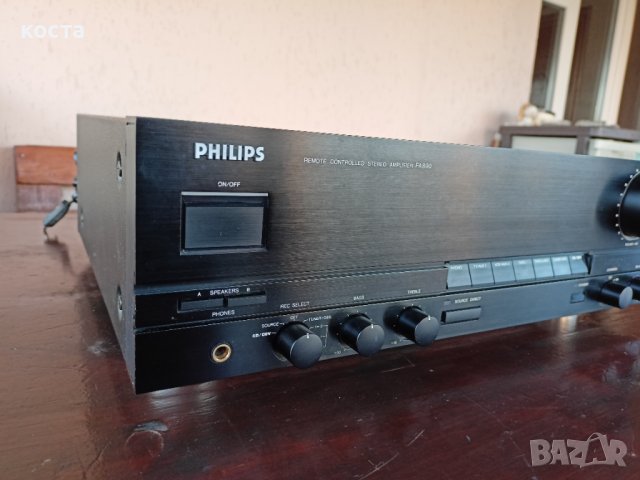 усилвател Philips FA 890, снимка 8 - Ресийвъри, усилватели, смесителни пултове - 36664267