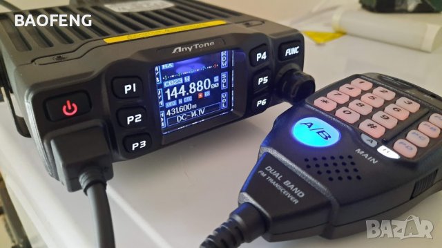 ! Мобилна Радиостанция нова VHF/UHF PNI Anytone AT 778 UV dual band 144-146MHz/430-440Mhz от вносите, снимка 4 - Аксесоари и консумативи - 37785716