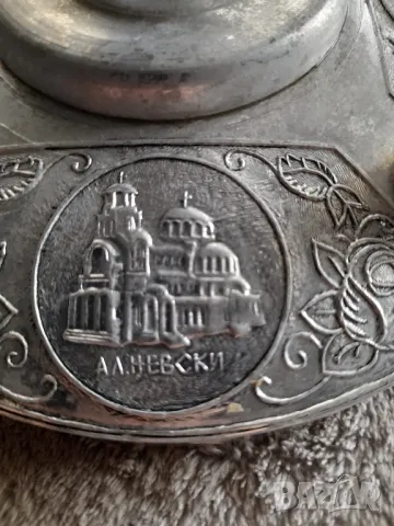 Българска лампа с забележителности , снимка 6 - Антикварни и старинни предмети - 48009877