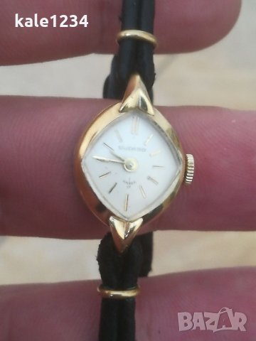 Дамски часовник DUKADO ANKER 17j. Vintage Germany watch. 1962. Gold. Гривна. Механичен механизъм. , снимка 11 - Луксозни - 34565446