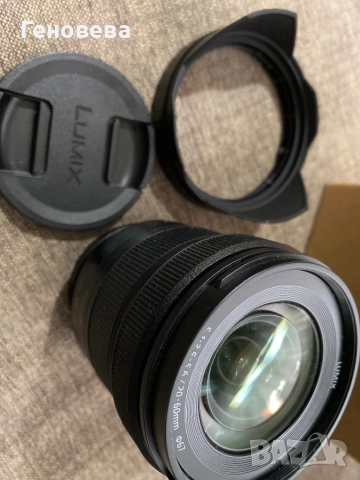 Обектив Panasonic Lumix 20-60mm f3.5 , снимка 4 - Обективи и филтри - 52677076