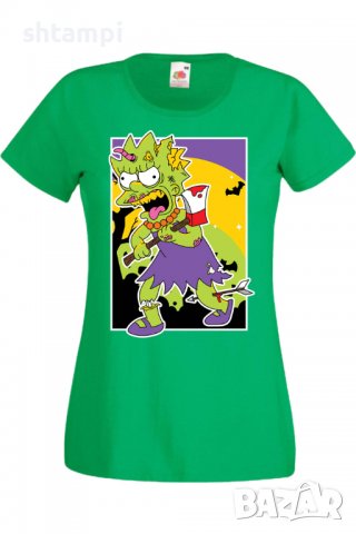 Дамска тениска The Simpsons Lisa Simpson 01,Halloween,Хелоуин,Празник,Забавление,Изненада,Обичаи,, снимка 8 - Тениски - 38154299