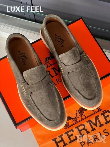 Hermes 🔹 Естествена Кожа , снимка 3 - Ежедневни обувки - 54194353