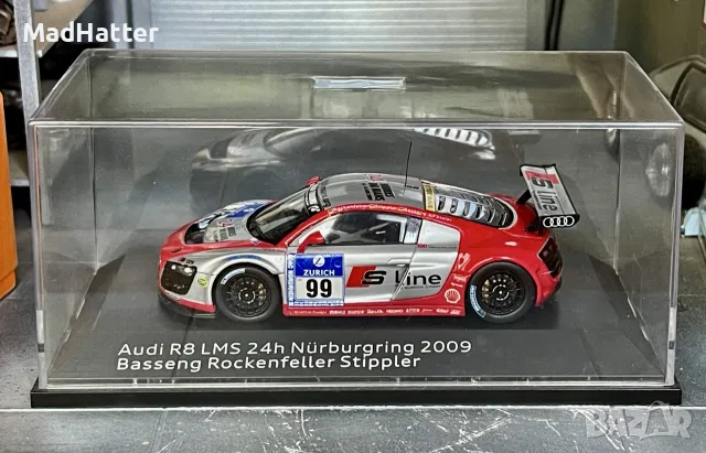 Audi / Ауди R8 LMS Nurburgring - 1/43 - Schuco, снимка 7 - Колекции - 56090628