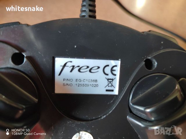 Free EG-C1036b Original Gamepad Freebox, Video Game USB Controller , снимка 7 - Джойстици и геймпадове - 37620598