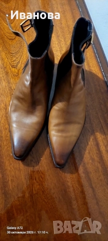 Мъжки Италиански боти, снимка 2 - Мъжки боти - 52280633