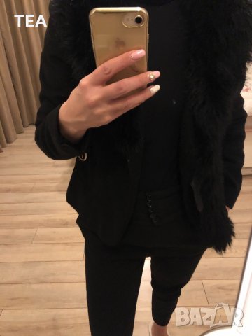 Късо палтенце от кашмир, снимка 3 - Палта, манта - 35420146