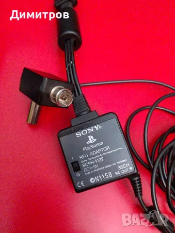 Playstation 1&2 PSone RFU адаптер SCPH 1122, снимка 2 - Игри за PlayStation - 48741935