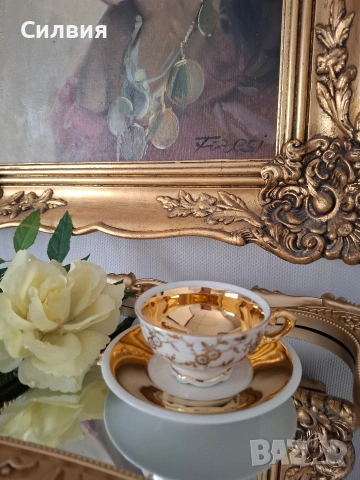Колекционерска чаша с чинийка , снимка 9 - Колекции - 53934842