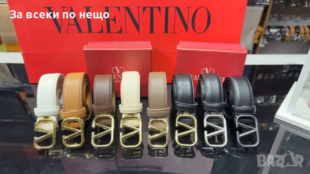 Valentino Garavani Луксозен Дамски Колан - Различни Цветове Код SEM-640, снимка 5 - Колани - 55908052