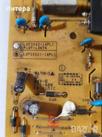 LG 42LD550 EAX65681503 + LGP3942-14PL1 PLDF-L307A + 6870C-0480A