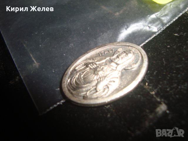 ПОСРЕБРЕНА ИКОНА ДЕВАТА от КАРМЕЛ КАТОЛИЧЕСКИ МЕДАЛЬОН 8293, снимка 4 - Колиета, медальони, синджири - 30276097