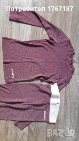 Термо бельо детско на Крафт Craft 110-116 см запазено много топли, снимка 2 - Зимни спортове - 52965641