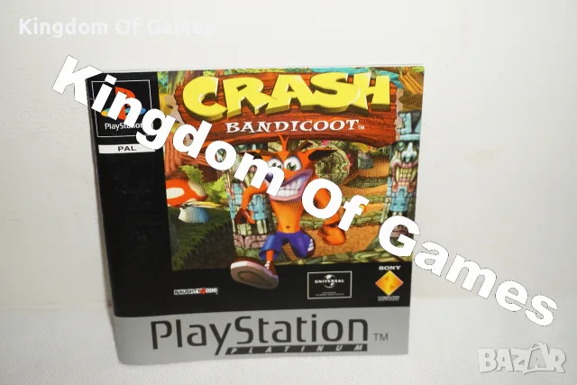 Игра за PS1 Crash Bandicoot Platinum ТЕСТВАНА И РАБОТЕЩА, снимка 11 - Игри за PlayStation - 56060970