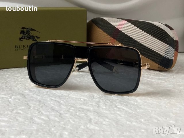 Burberry мъжки слънчеви очила маска, снимка 6 - Слънчеви и диоптрични очила - 38914807