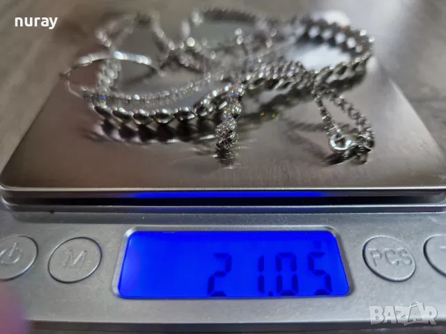 златен женски сет 14 карата, снимка 3 - Колиета, медальони, синджири - 49194768