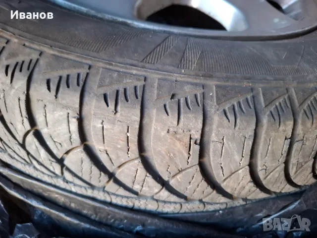 Продавам гуми с алуминиеви джанти 15- ки, снимка 3 - Гуми и джанти - 50082672