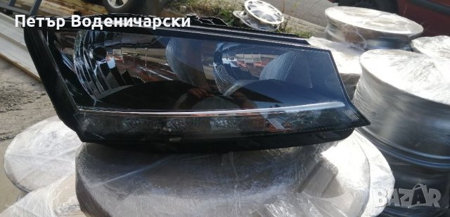 Наличен само десен фар оригинал за Шкода Фабия 3 ЛЕД LED FABIA III HELLA 6V1941016D  Напълно здрав  , снимка 3 - Части - 38086252