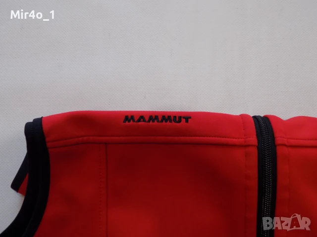 елек mammut windstopper softshell яке горнище худи блуза фанела туризъм планина унисекс оригинален S, снимка 3 - Спортна екипировка - 50634913