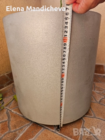 голяма Кашпа саксия за цветя растения на колелца за балкон тераса мобилна лесно преносима, снимка 5 - Декорация за дома - 52060863