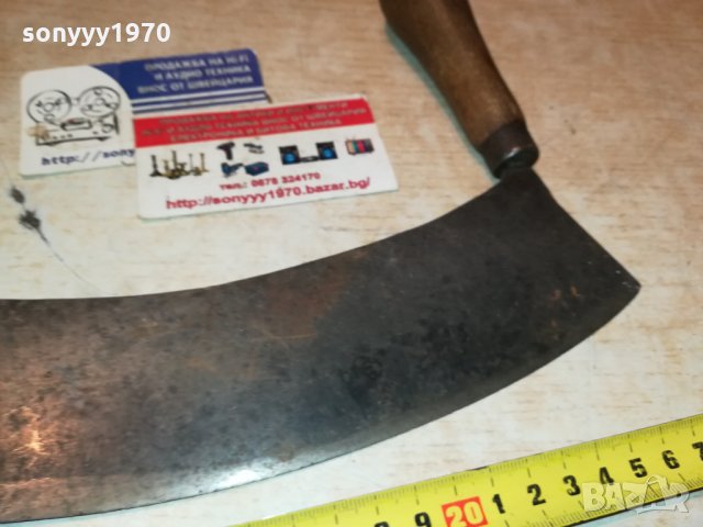 СТАР НОЖ ОТ ФРАНЦИЯ С ДВЕ ДРЪЖКИ 1112211943, снимка 12 - Антикварни и старинни предмети - 35107839
