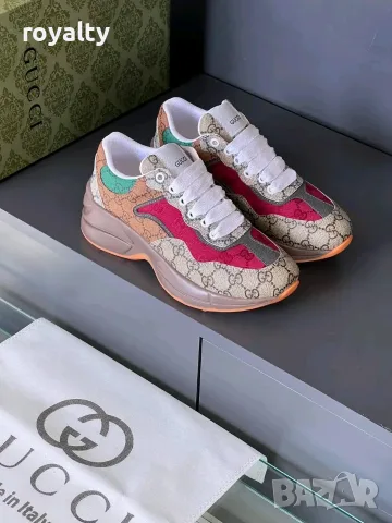 Gucci Нови Дамски Маратонки с Кутия Гучи , снимка 6 - Маратонки - 56317897