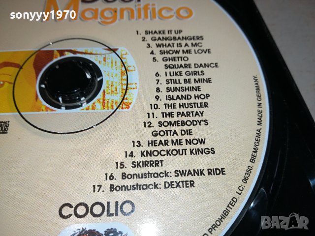 COOLIO DVD & CD-ВНОС GERMANY 3110231302, снимка 17 - CD дискове - 42792202