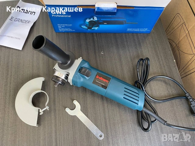 Ъглошлайф GrosMann 125mm с регулатор на обороти 1200W