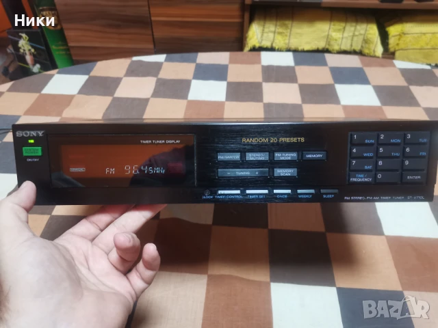 Продавам  SONY  ST-V710L    1986–1988 г., снимка 2 - Ресийвъри, усилватели, смесителни пултове - 51331340