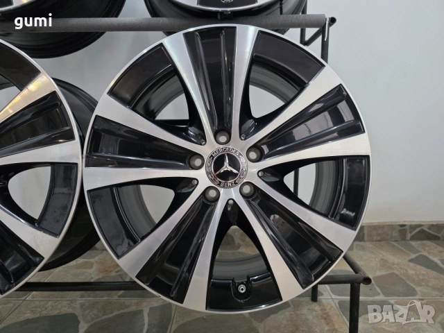 4бр 18ски джанти за MERCEDES  5х112мм A180240, снимка 2 - Гуми и джанти - 54262319